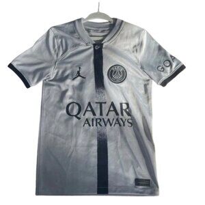 Jordan Kids XS PSG grey and Black Jersey